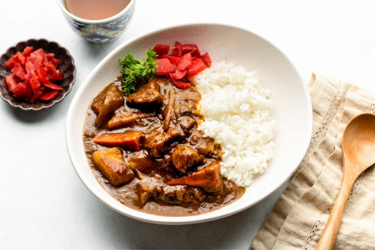 Japanese curry recipe for meatless monday