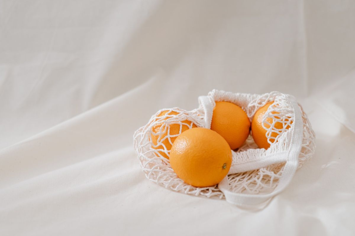 reusable grocery bag for zero waste living this plastic free July